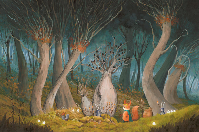 Acorn Offering - Original Painting (2025)