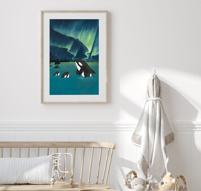 Orcas and Northern Lights