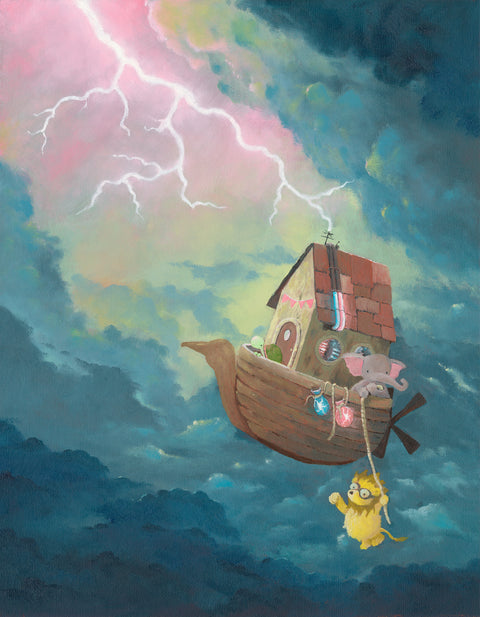 Lightning Jars - Original Painting (2022)