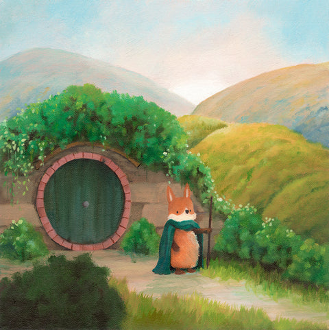 Fox House - Original Painting (2026)