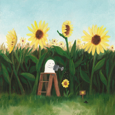 Ghost Summer Garden - Original Painting (2026)