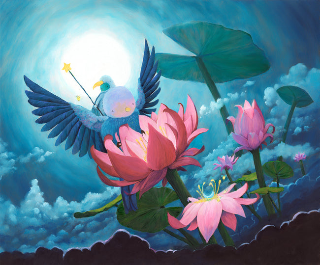 Moon Garden - Original Painting (2026)