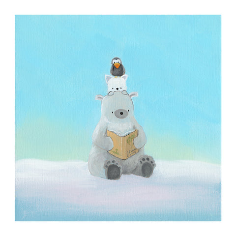 Polar Bear, Fox, Puffin