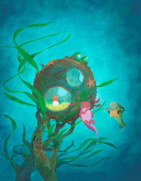 Axolotl and Friends - Treasure Hunters