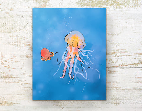 Jellyfish and Octo Print