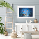 Scuba Diver Art Print - Treasure