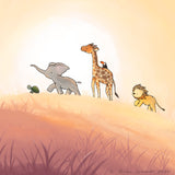 Safari Animals - Walking in Sun
