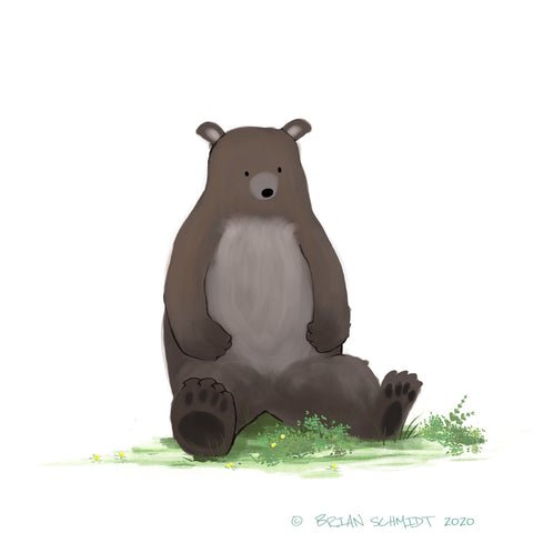 Bear Art Print