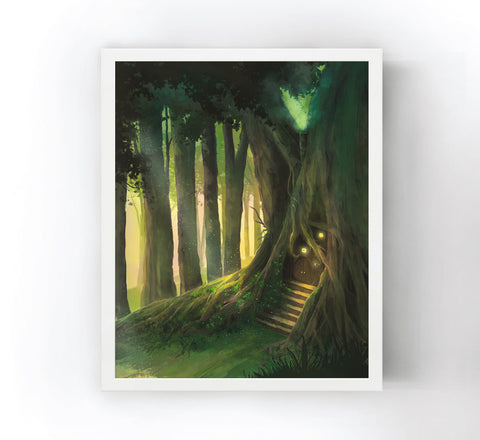 Fairy House Art Print