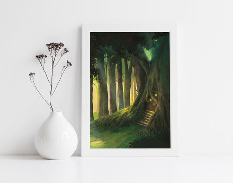 Fairy House Art Print