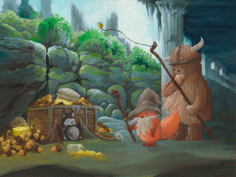 Cat Bat - Acorn Guardian