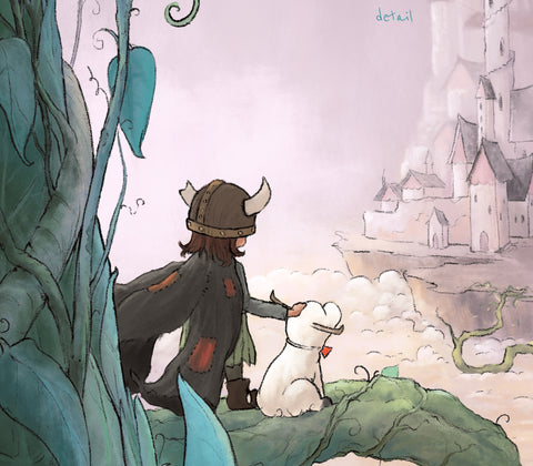 Jack and the Beanstalk - Viewing the Giant City