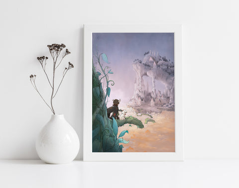 Jack and the Beanstalk - Viewing the Giant City