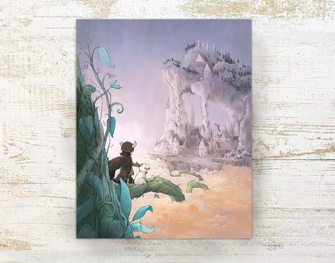 Jack and the Beanstalk - Viewing the Giant City