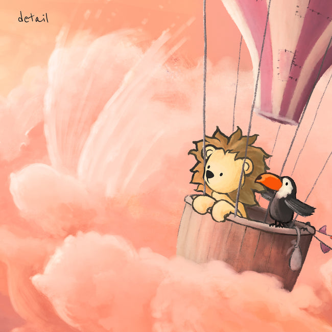 Lion and Toucan - Hot Air Balloon Adventure