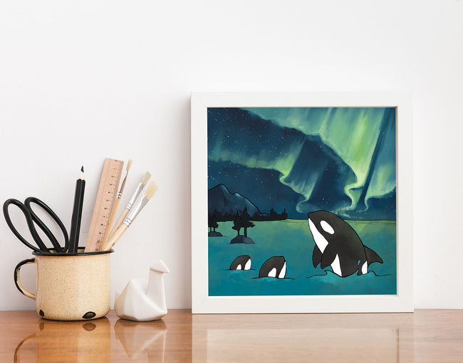 Orcas and Northern Lights