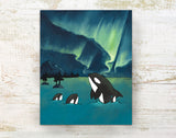 Orcas and Northern Lights