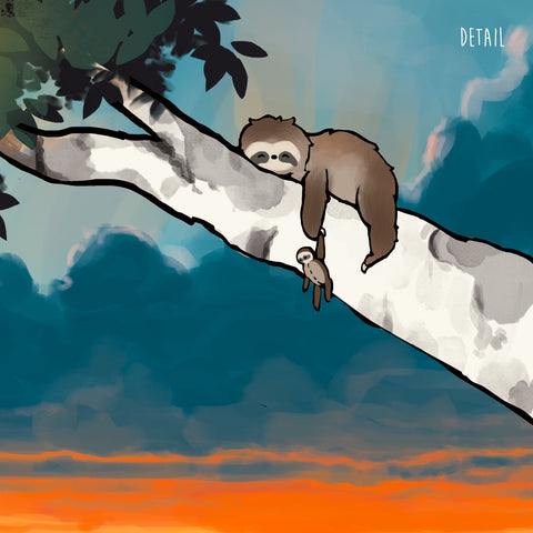 Sloth - Family Sleeping