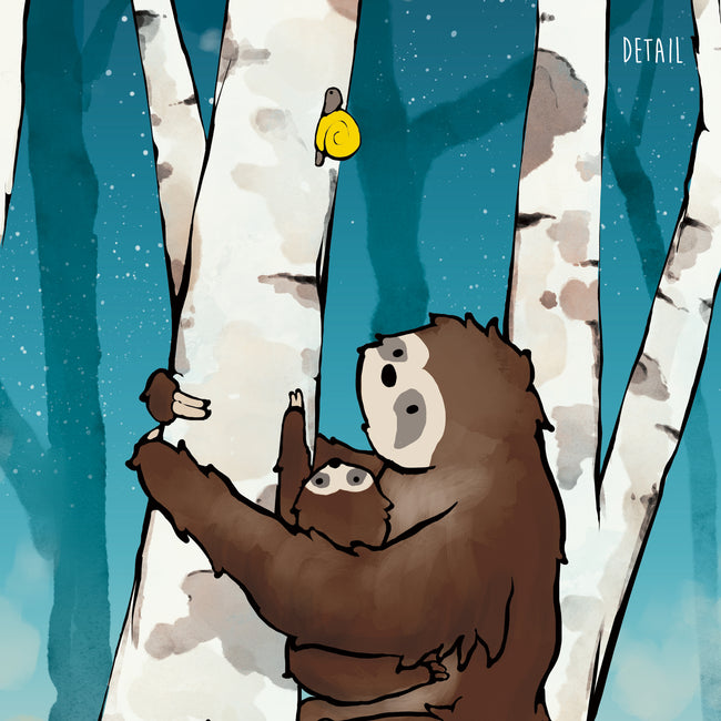 Sloths - Climbing Tree