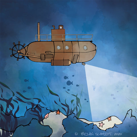 Submarine Art Print