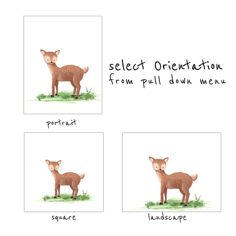Fawn Art Print